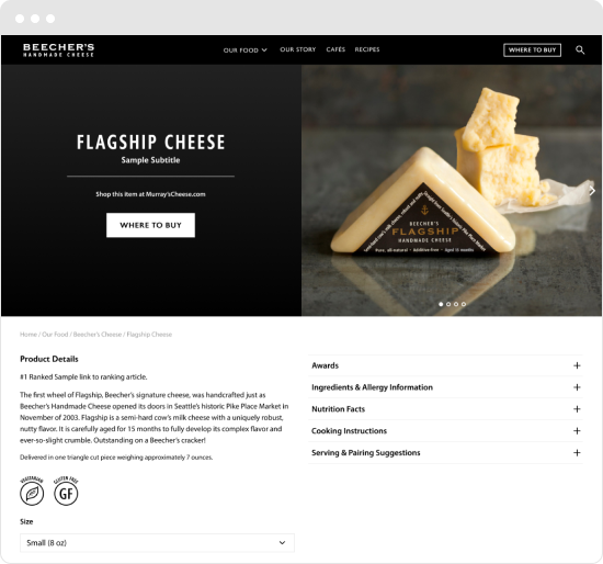 webdesign for about us page of fitcode website